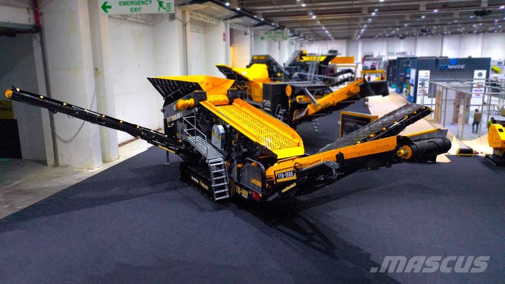 Fabo FTB 15-50 CRIBLE SCALPEUR A CHENILLES Mobiele zeefinstallaties