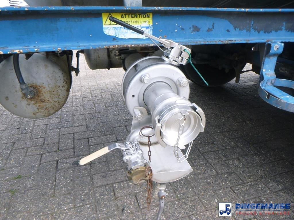 Magyar Chemical tank inox L4BH 32.5 m3 / 1 comp Semi remorque citerne