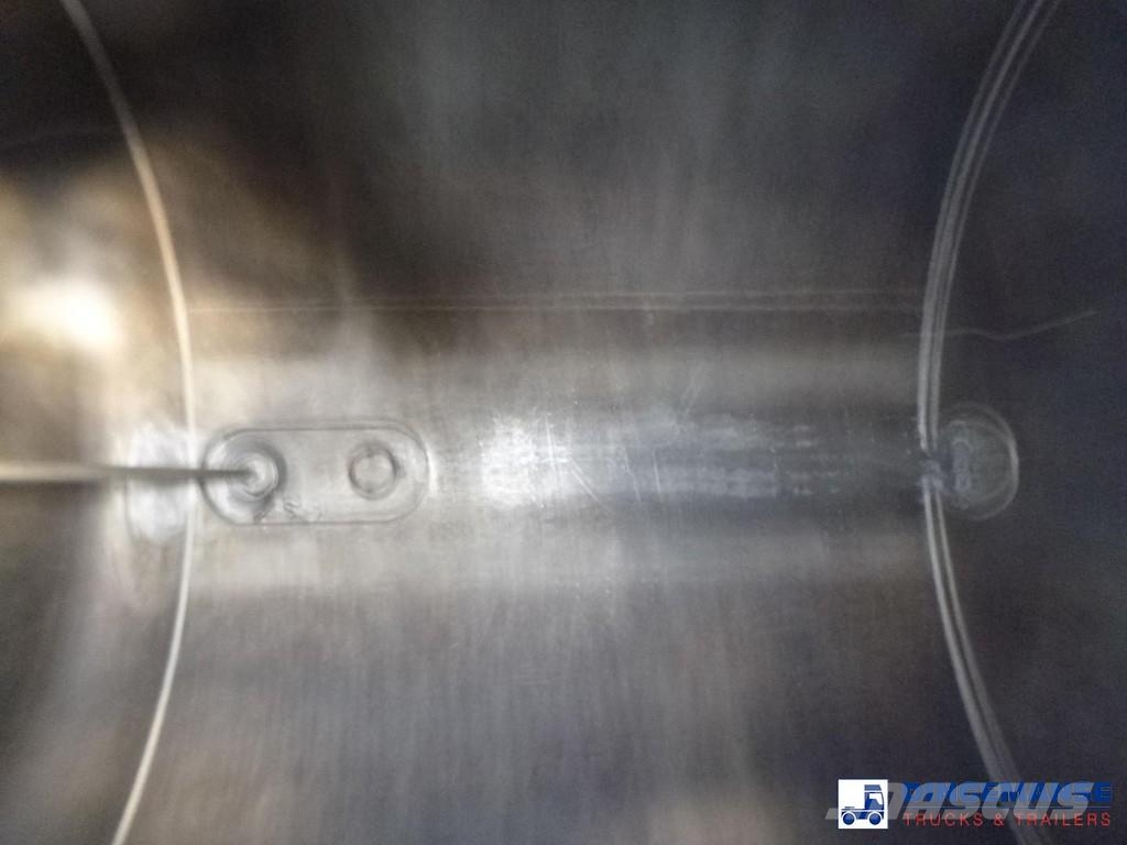 Magyar Chemical tank inox L4BH 32.5 m3 / 1 comp Semi remorque citerne