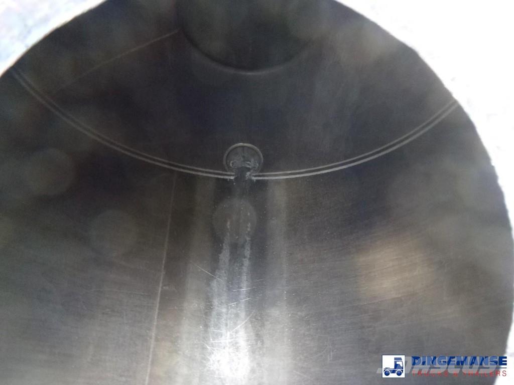 Magyar Chemical tank inox L4BH 32.5 m3 / 1 comp Semi remorque citerne