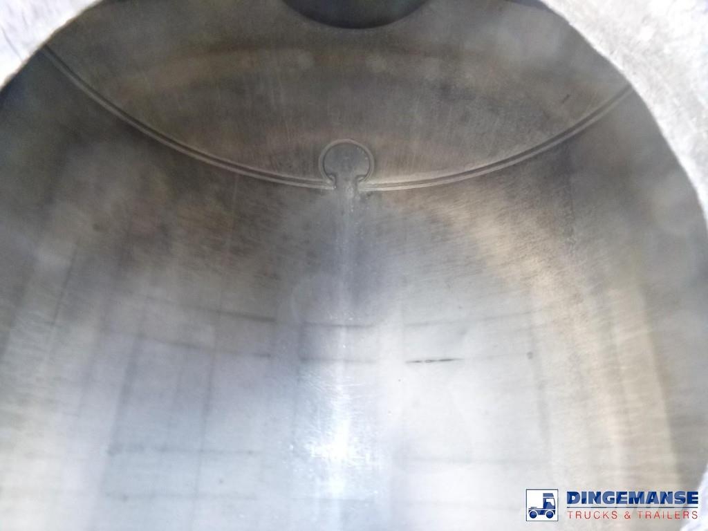 Magyar Chemical tank inox L4BH 32.5 m3 / 1 comp Semi remorque citerne