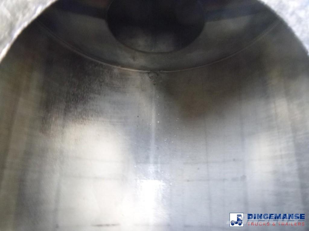 Magyar Chemical tank inox L4BH 32.5 m3 / 1 comp Semi remorque citerne