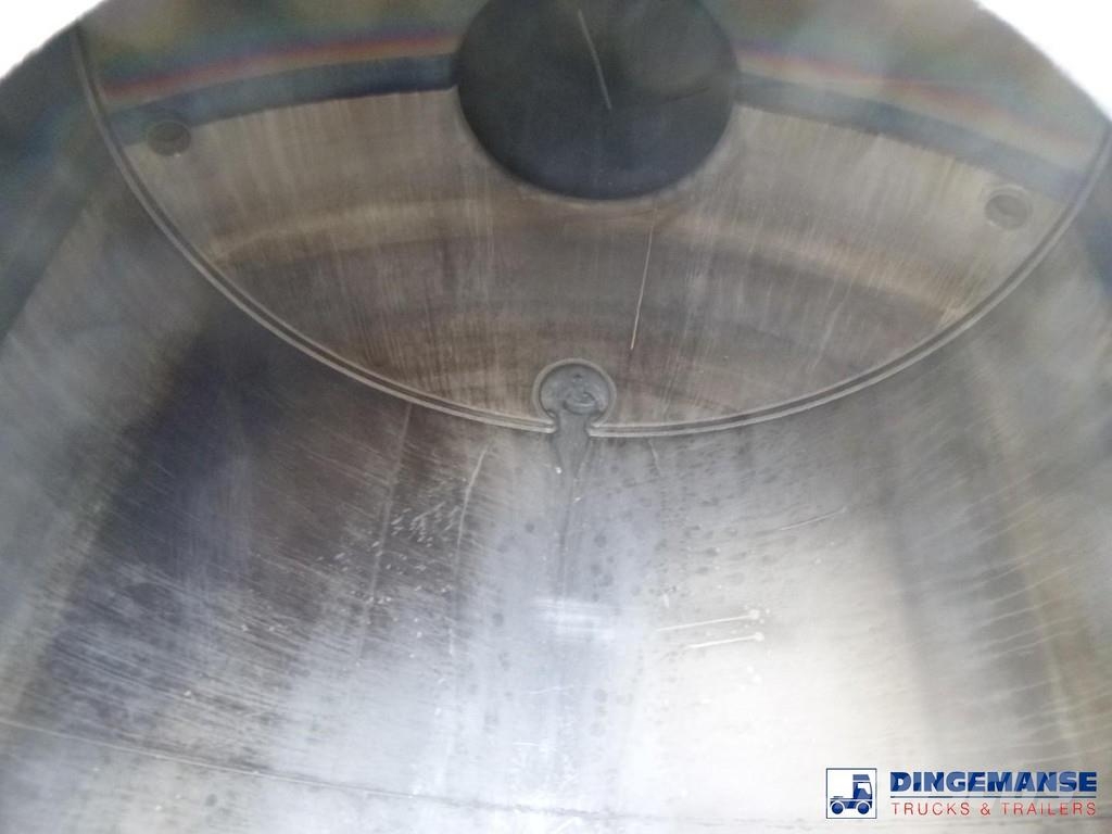 Magyar Chemical tank inox L4BH 32.5 m3 / 1 comp Semi remorque citerne