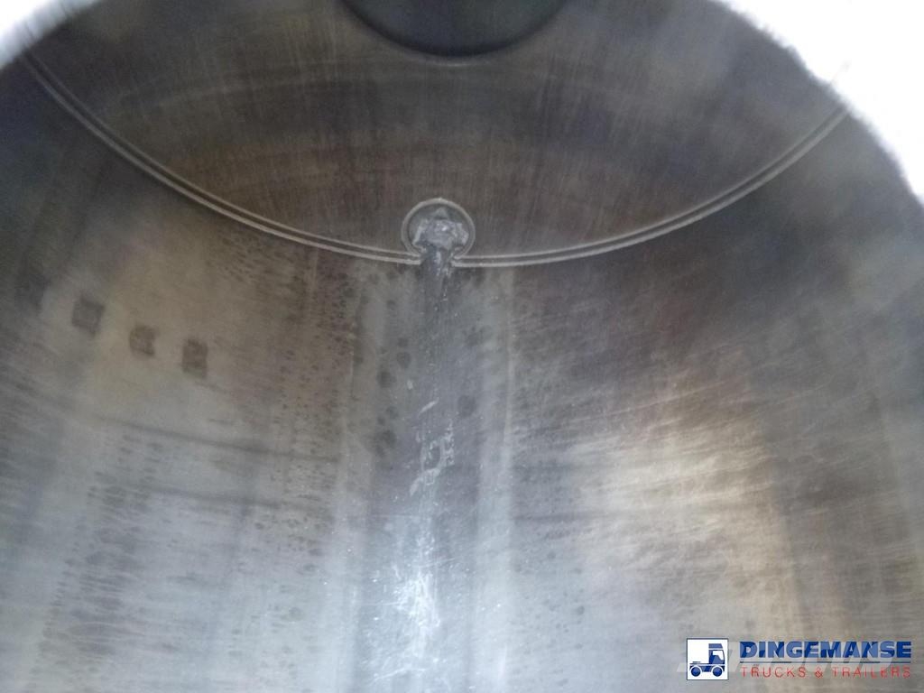 Magyar Chemical tank inox L4BH 32.5 m3 / 1 comp Semi remorque citerne