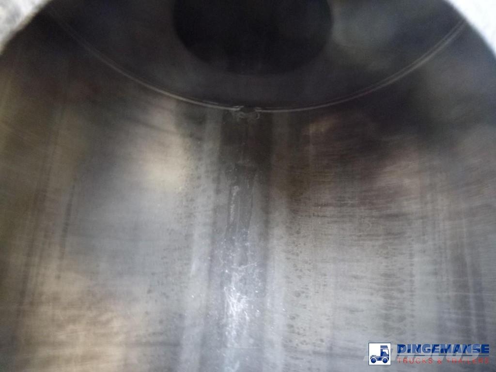 Magyar Chemical tank inox L4BH 32.5 m3 / 1 comp Semi remorque citerne