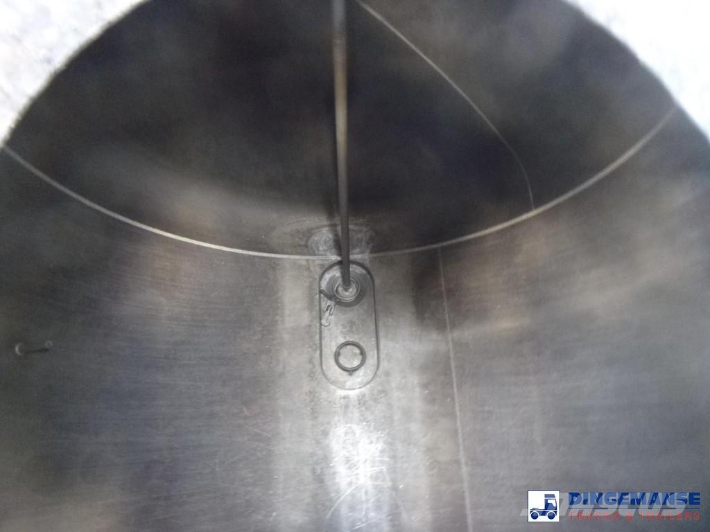 Magyar Chemical tank inox L4BH 32.5 m3 / 1 comp Semi remorque citerne