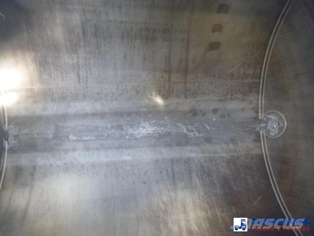 Magyar Chemical tank inox L4BH 32.5 m3 / 1 comp Semi remorque citerne