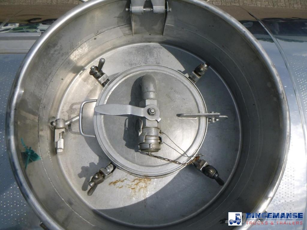 Magyar Chemical tank inox L4BH 32.5 m3 / 1 comp Semi remorque citerne