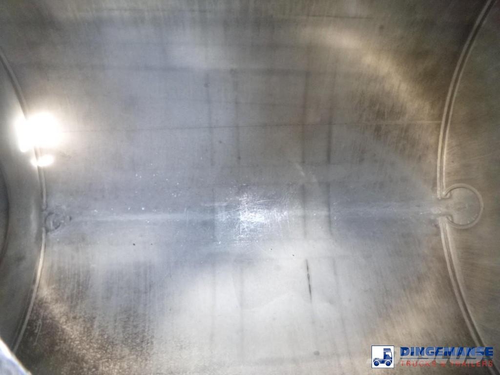 Magyar Chemical tank inox L4BH 32.5 m3 / 1 comp Semi remorque citerne