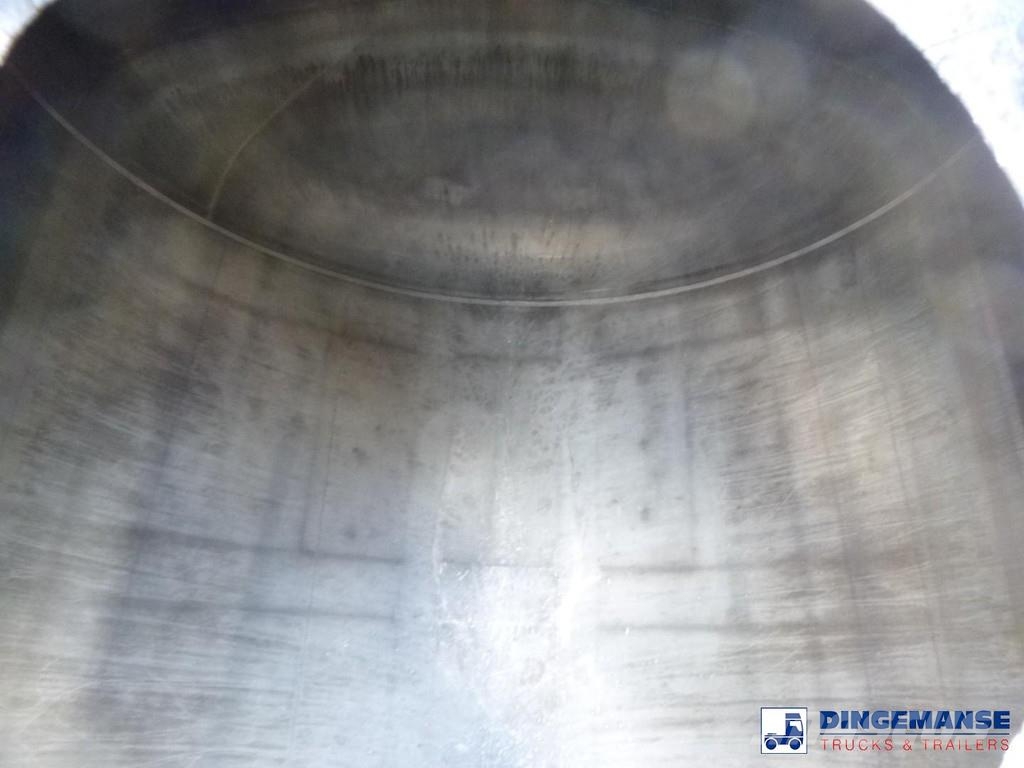 Magyar Chemical tank inox L4BH 32.5 m3 / 1 comp Semi remorque citerne