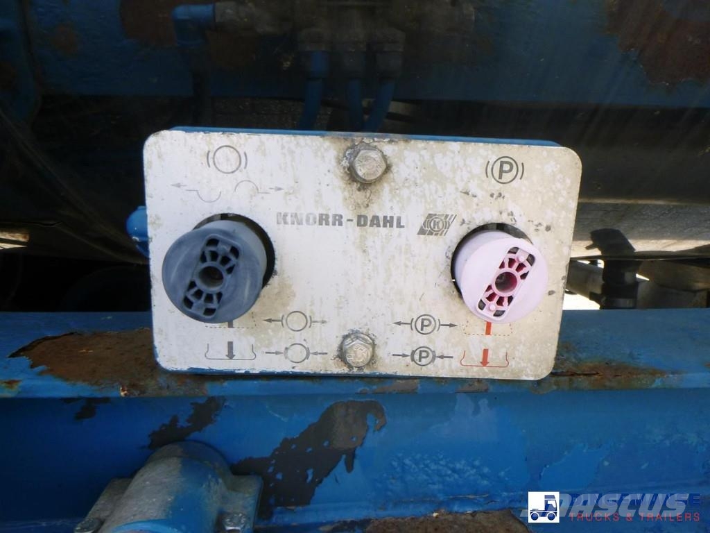 Magyar Chemical tank inox L4BH 32.5 m3 / 1 comp Semi remorque citerne