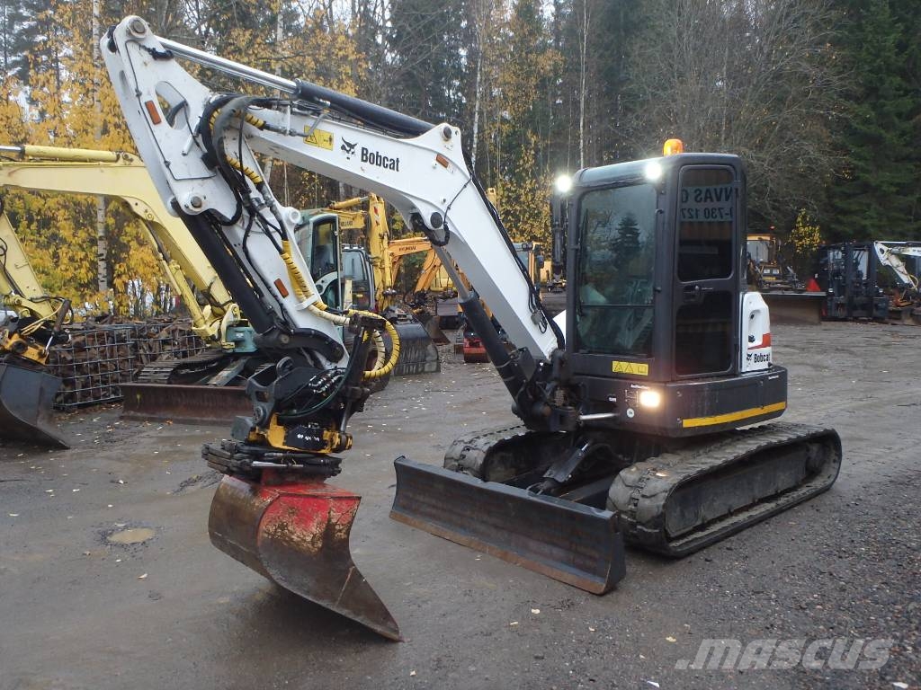 Bobcat E 50 Engcon+pihdit Minigrävare < 7t