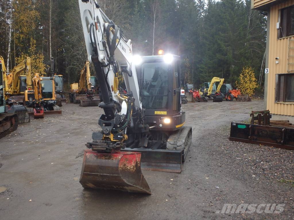 Bobcat E 50 Engcon+pihdit Minigrävare < 7t