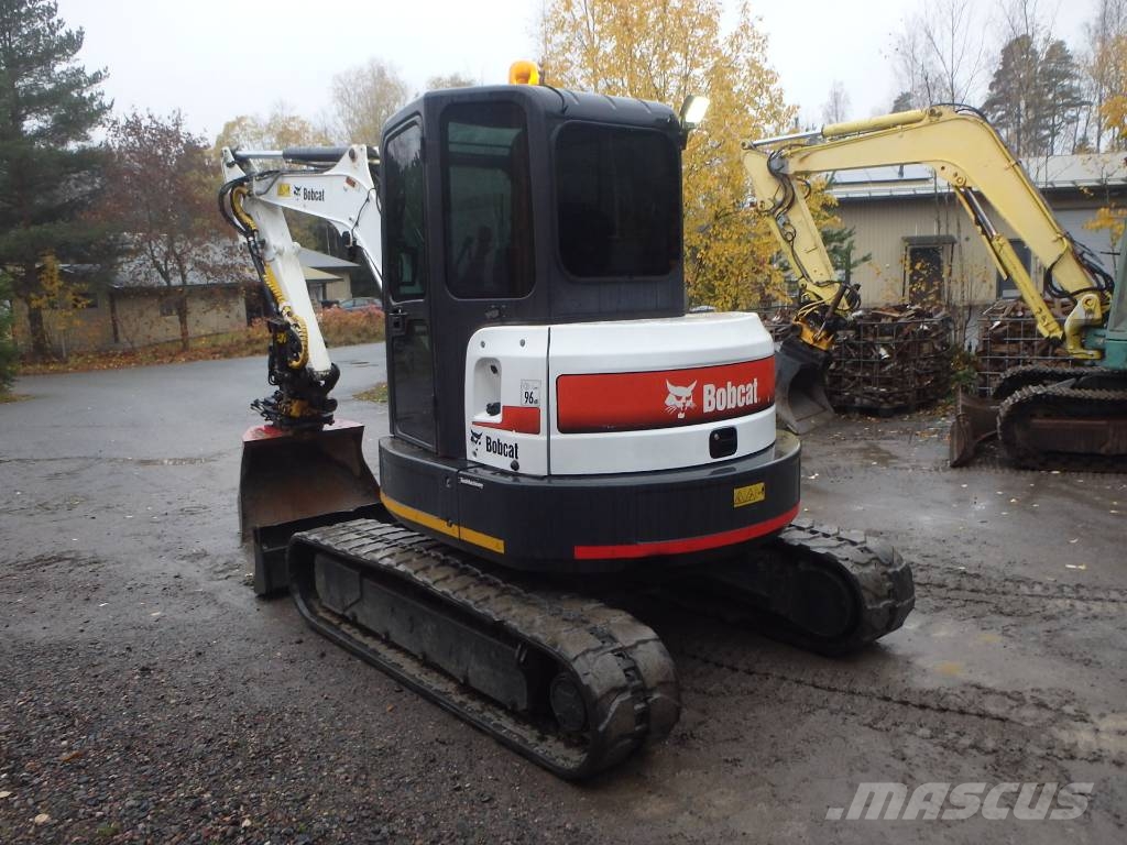 Bobcat E 50 Engcon+pihdit Minigrävare < 7t