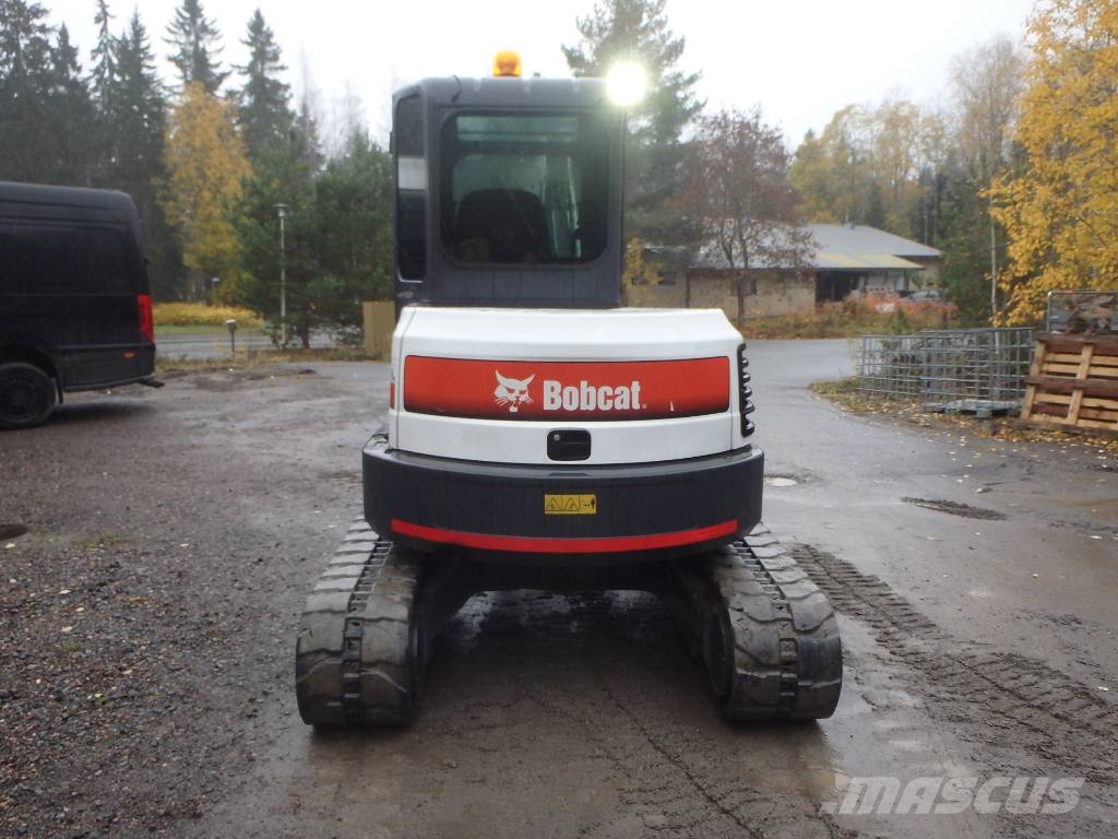 Bobcat E 50 Engcon+pihdit Minigrävare < 7t