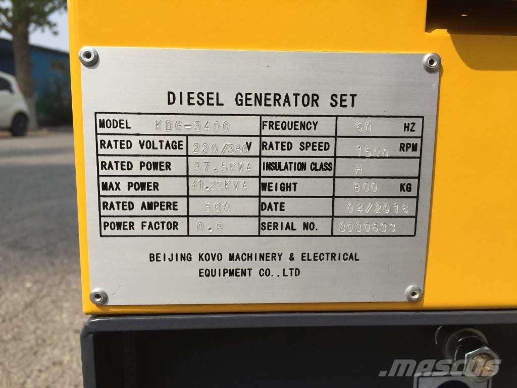 Kubota powered generator set KJ-T300 Dyzeliniai generatoriai