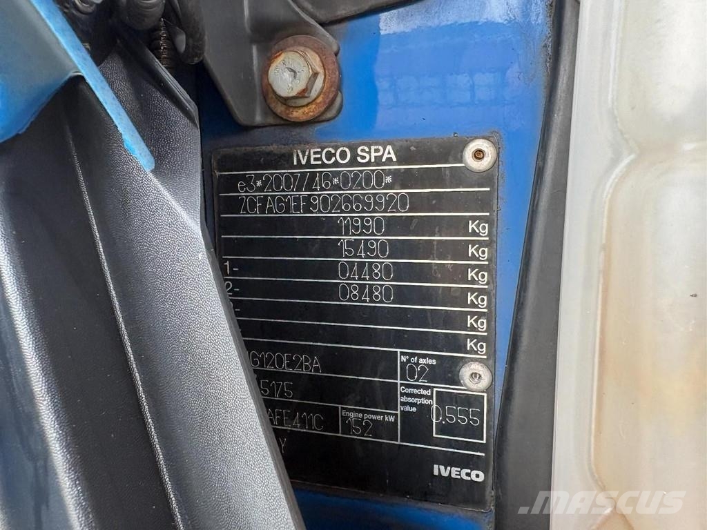 Iveco Eurocargo 120 E 21 + LOAD LIFT + EURO 6 شاحنات ذات هيكل صندوقي