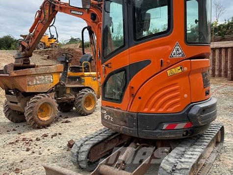 Doosan DX 27 Z Mini excavators < 7t (Mini diggers)