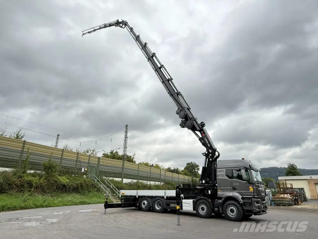 MAN TGS 35.520 TGS 35.520 8x2 HIAB X-HiPro858E-8 & Jib Gru per tutti i terreni
