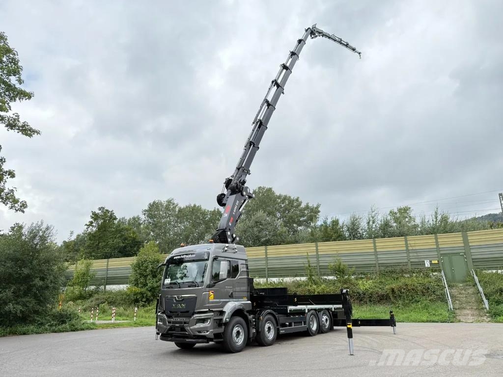 MAN TGS 35.520 TGS 35.520 8x2 HIAB X-HiPro858E-8 & Jib Gru per tutti i terreni