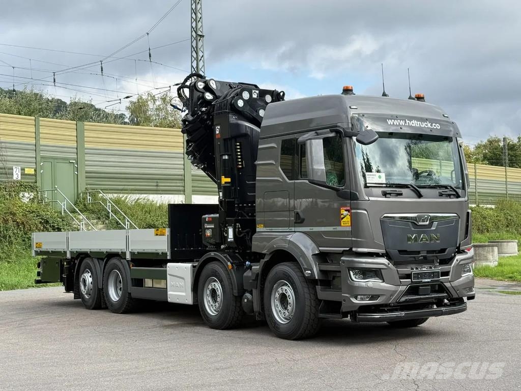 MAN TGS 35.520 TGS 35.520 8x2 HIAB X-HiPro858E-8 & Jib Gru per tutti i terreni