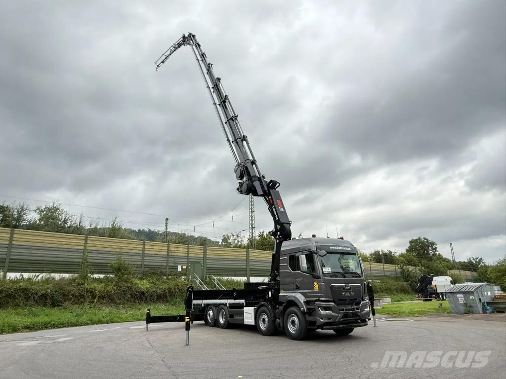 MAN TGS 35.520 TGS 35.520 8x2 HIAB X-HiPro858E-8 & Jib Gru per tutti i terreni