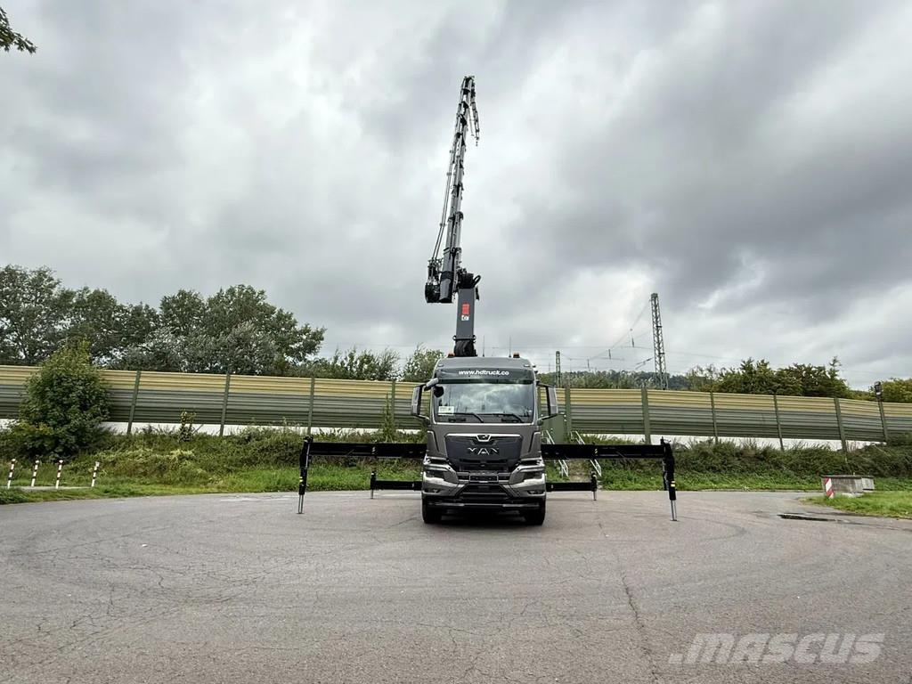 MAN TGS 35.520 TGS 35.520 8x2 HIAB X-HiPro858E-8 & Jib Gru per tutti i terreni