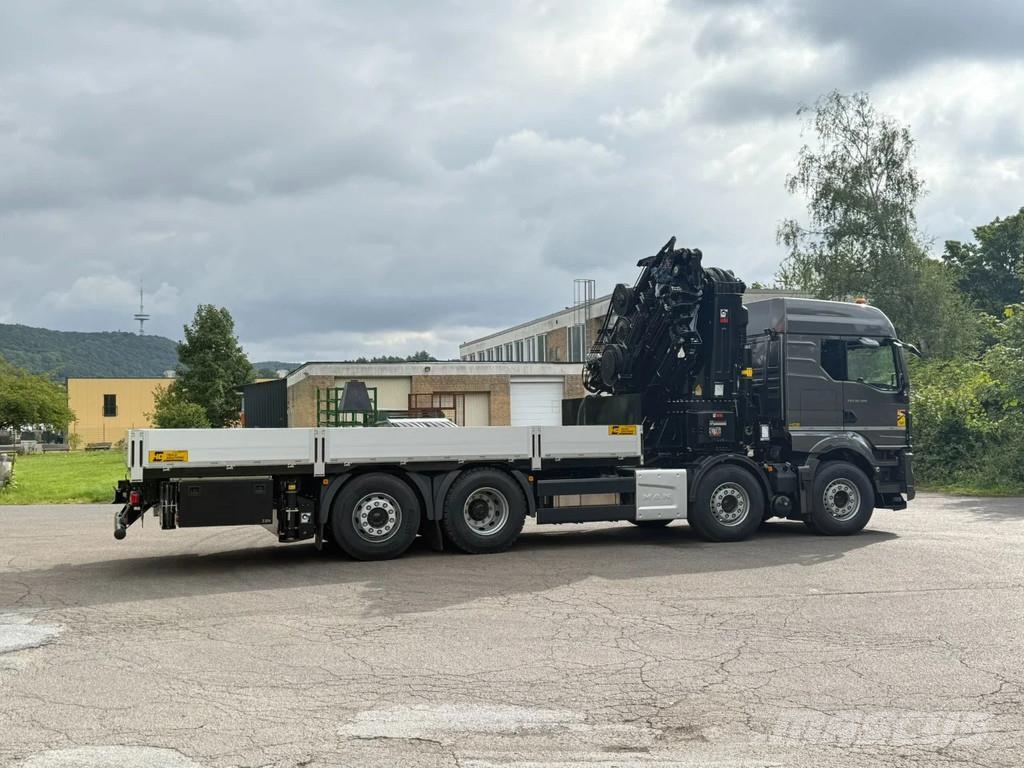 MAN TGS 35.520 TGS 35.520 8x2 HIAB X-HiPro858E-8 & Jib Guindastes todo-terreno