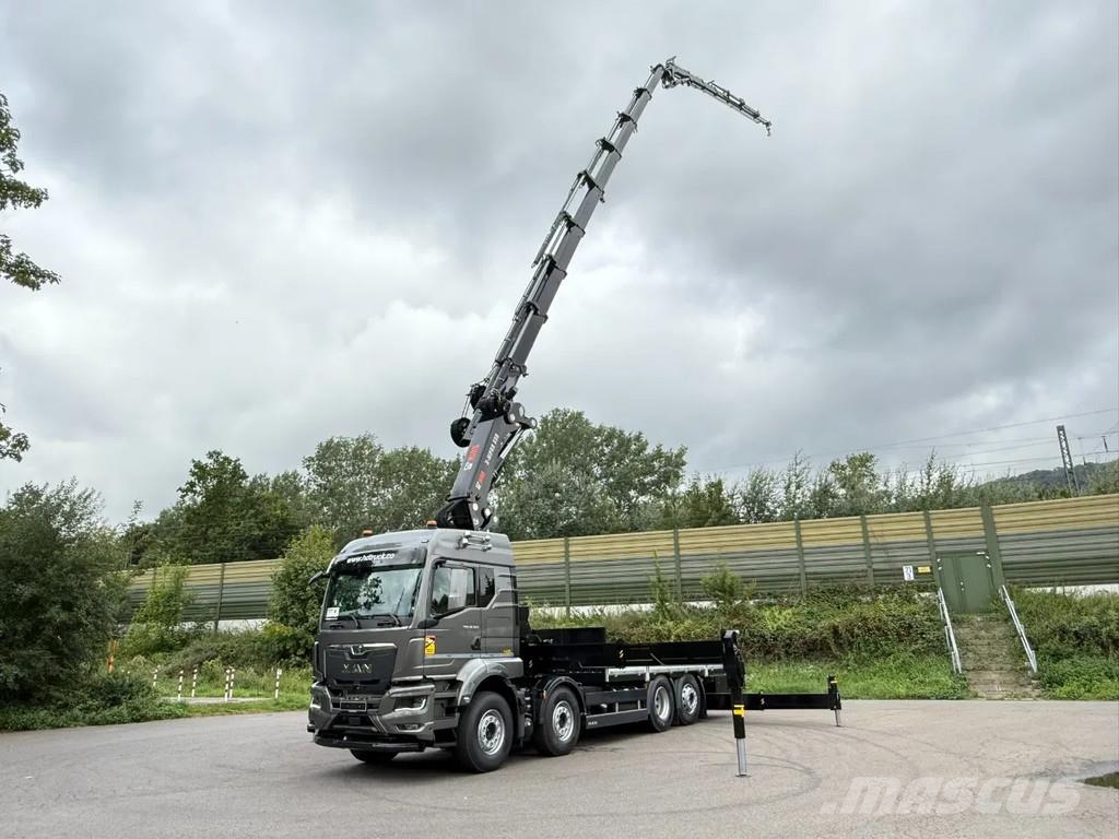 MAN TGS 35.520 TGS 35.520 8x2 HIAB X-HiPro858E-8 & Jib Gru per tutti i terreni