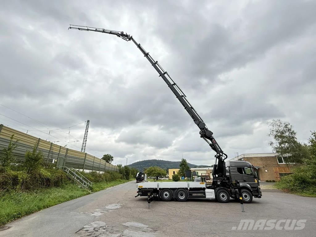 MAN TGS 35.520 TGS 35.520 8x2 HIAB X-HiPro858E-8 & Jib Guindastes todo-terreno