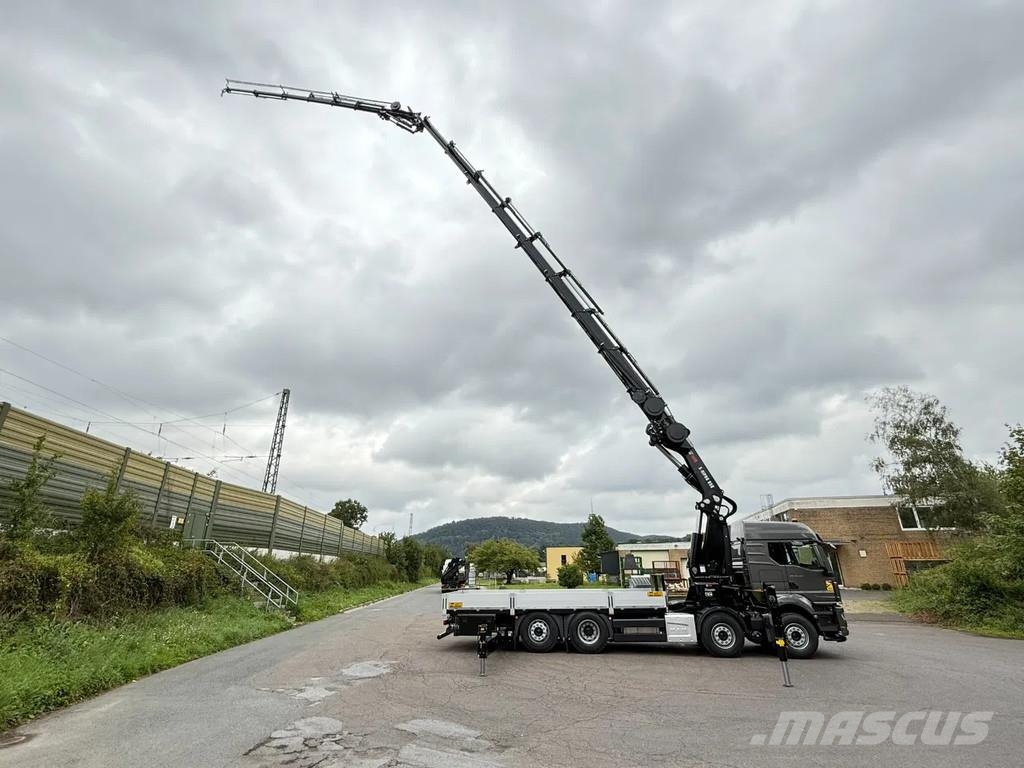 MAN TGS 35.520 TGS 35.520 8x2 HIAB X-HiPro858E-8 & Jib Gru per tutti i terreni