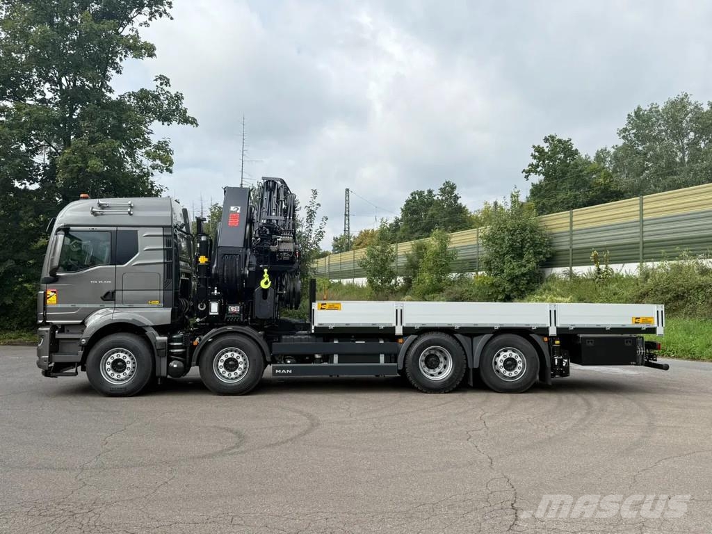 MAN TGS 35.520 TGS 35.520 8x2 HIAB X-HiPro858E-8 & Jib Gru per tutti i terreni