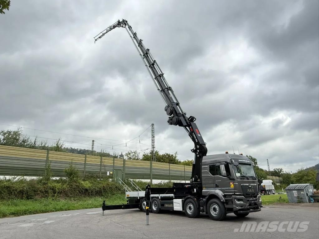 MAN TGS 35.520 TGS 35.520 8x2 HIAB X-HiPro858E-8 & Jib Gru per tutti i terreni