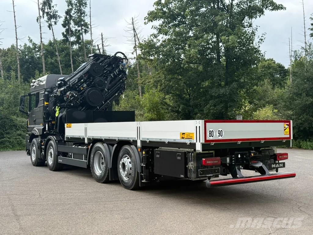 MAN TGS 35.520 TGS 35.520 8x2 HIAB X-HiPro858E-8 & Jib Gru per tutti i terreni