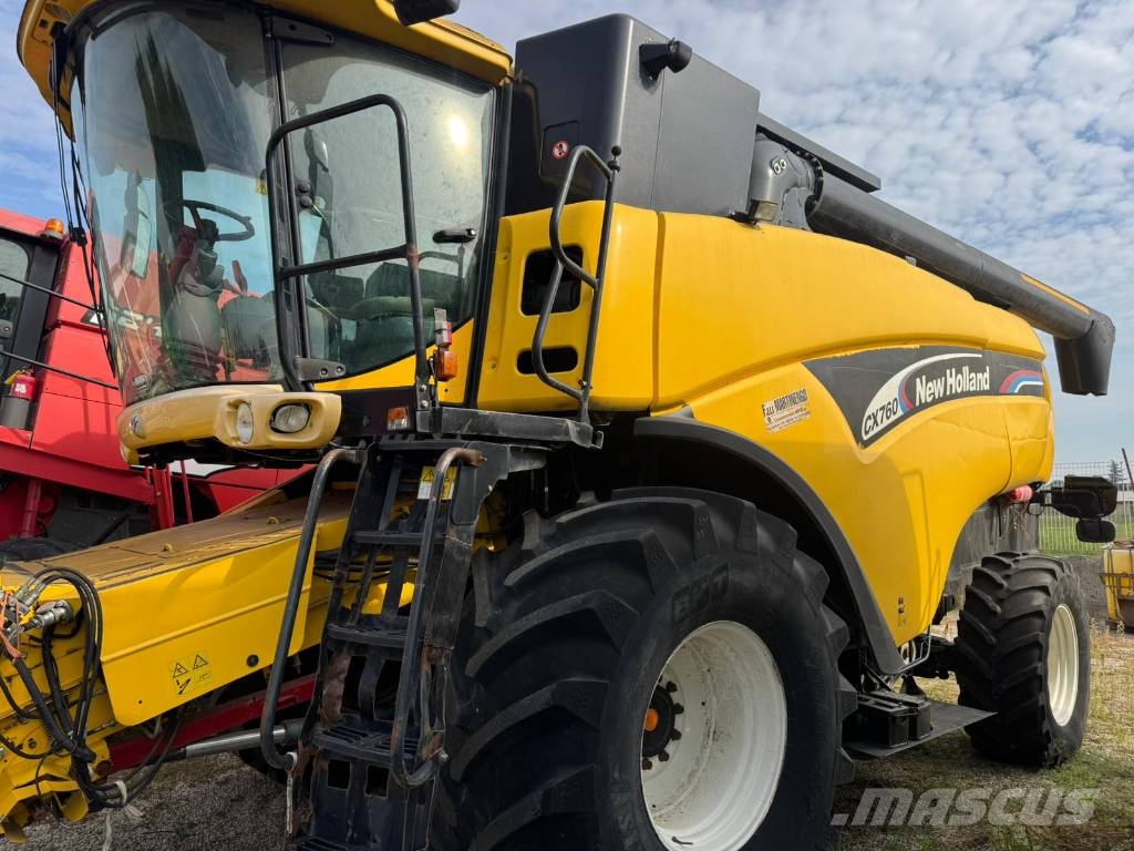 New Holland CX 760 Θεριζοαλωνιστικές μηχανές