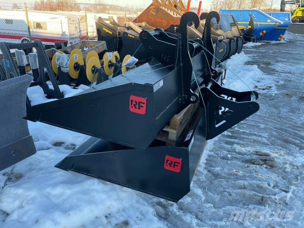  Frontplanerskopa RF 250 cm m. S60-fäste för grävma Žlice