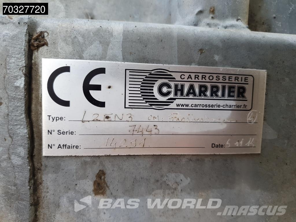 DAF LF 250 4X2 HYVA Crane Remote Euro 6 Caminhões de mesa/dropside