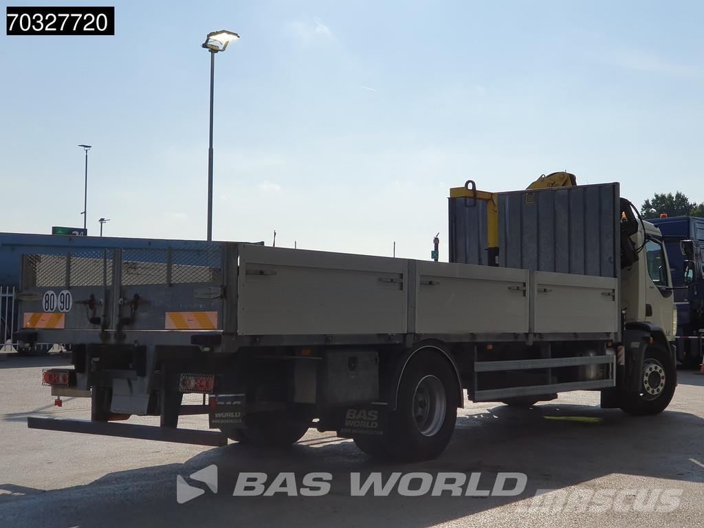 DAF LF 250 4X2 HYVA Crane Remote Euro 6 Φορτηγά Kαρότσα με ανοιγόμενα πλαϊνά