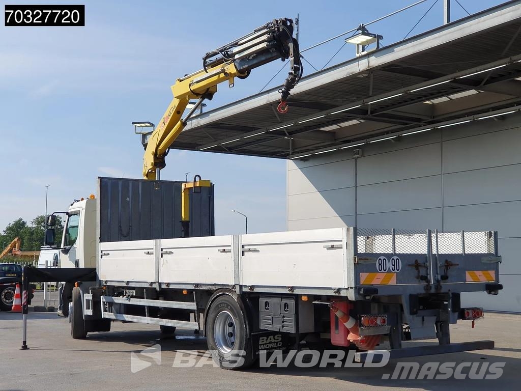 DAF LF 250 4X2 HYVA Crane Remote Euro 6 Camiones de cama baja