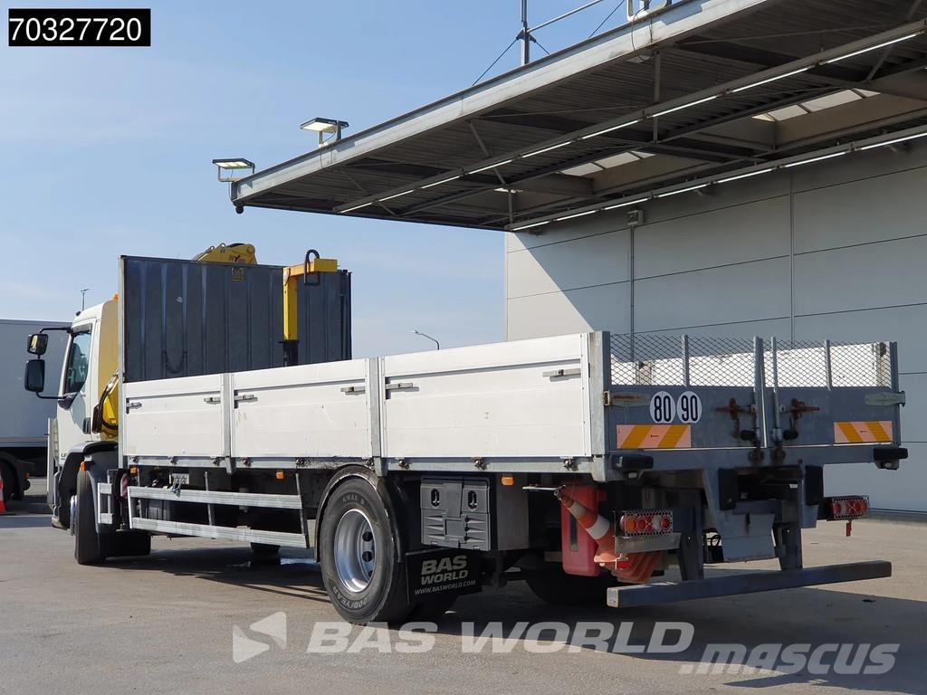 DAF LF 250 4X2 HYVA Crane Remote Euro 6 Camiones plataforma
