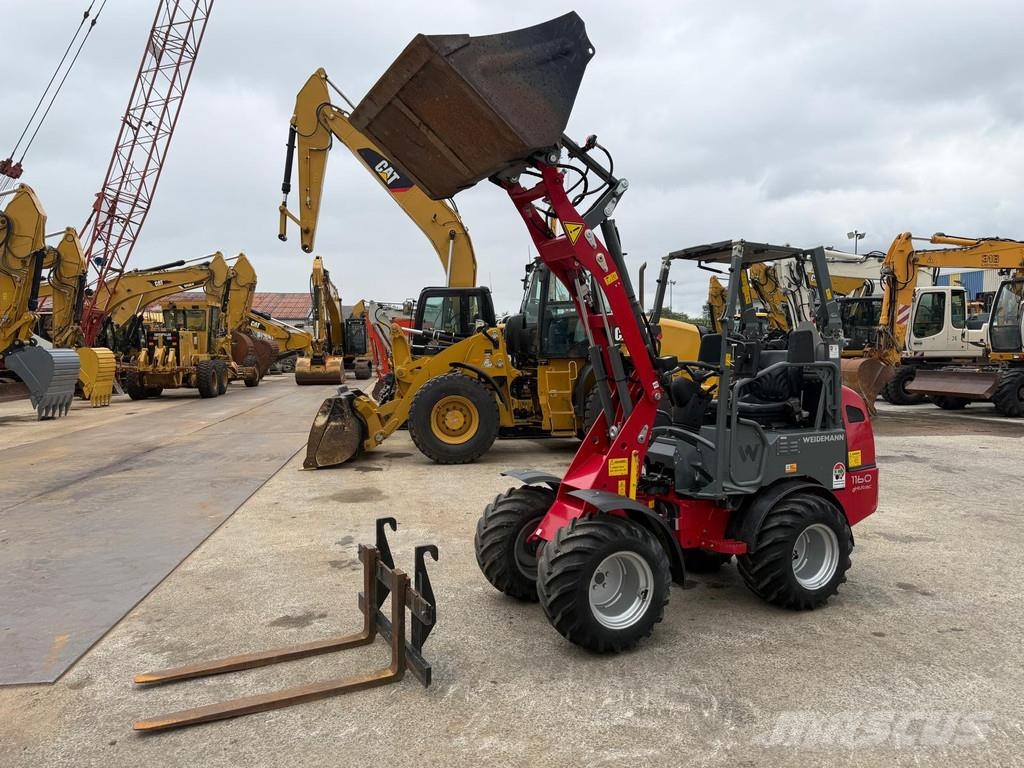 Weidemann 1160E . Колесни товарачи