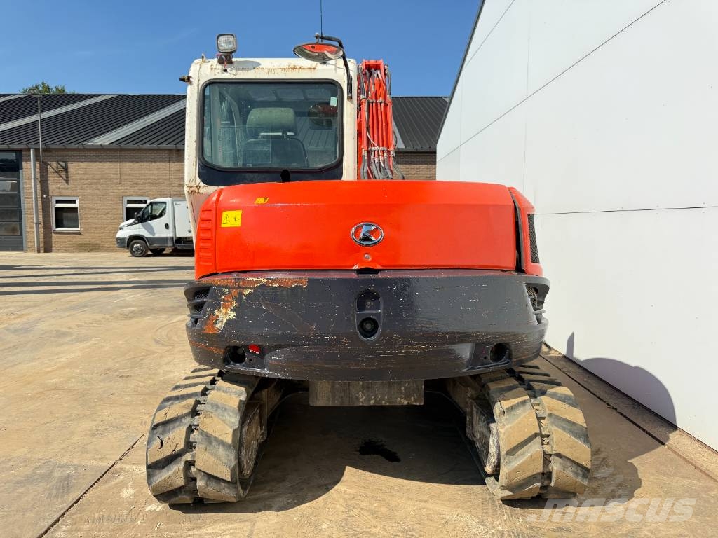 Kubota KX080-3 - Quick Coupler / Hammer Lines Midigravere 7 - 12t