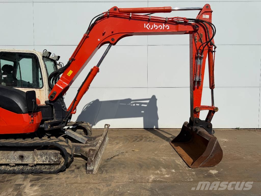 Kubota KX080-3 - Quick Coupler / Hammer Lines Midigravere 7 - 12t