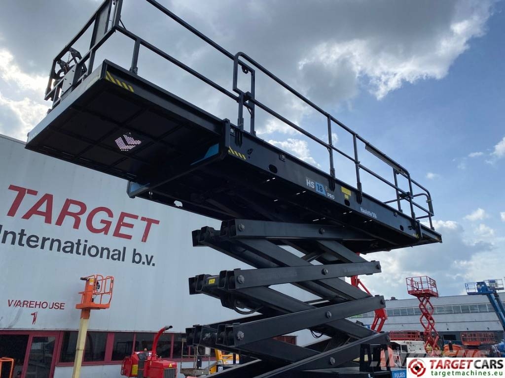 Haulotte HS18E Electric 4x4 Scissor Work Lift 1800cm Škarjaste dvižne ploščadi