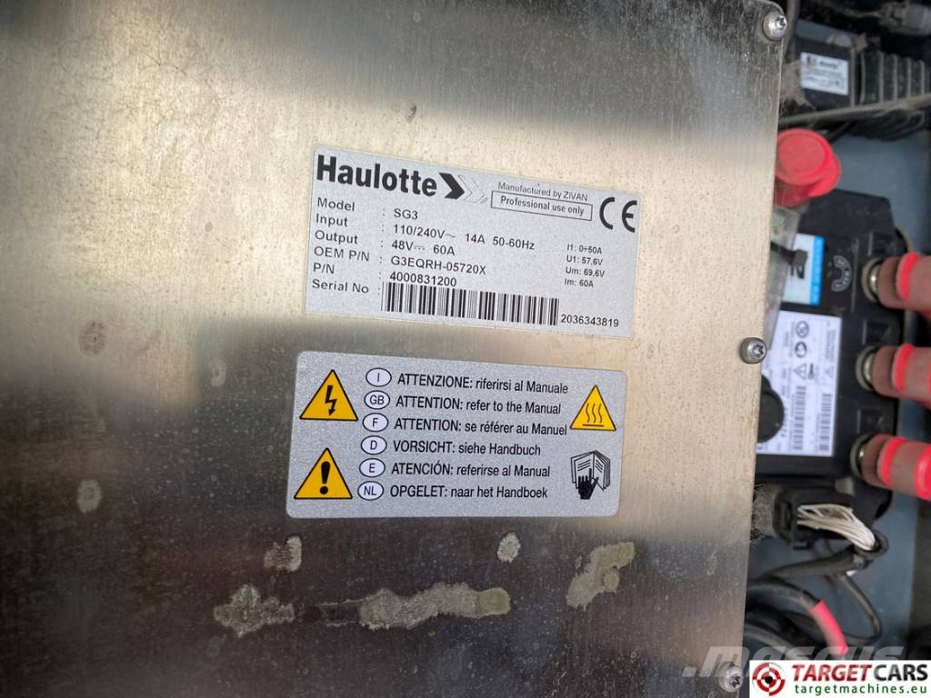 Haulotte HS18E Electric 4x4 Scissor Work Lift 1800cm Škarjaste dvižne ploščadi