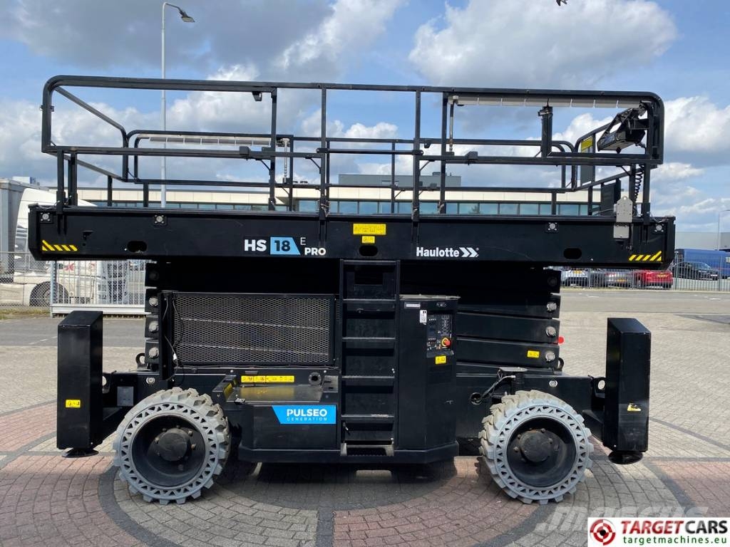 Haulotte HS18E Electric 4x4 Scissor Work Lift 1800cm Škarjaste dvižne ploščadi