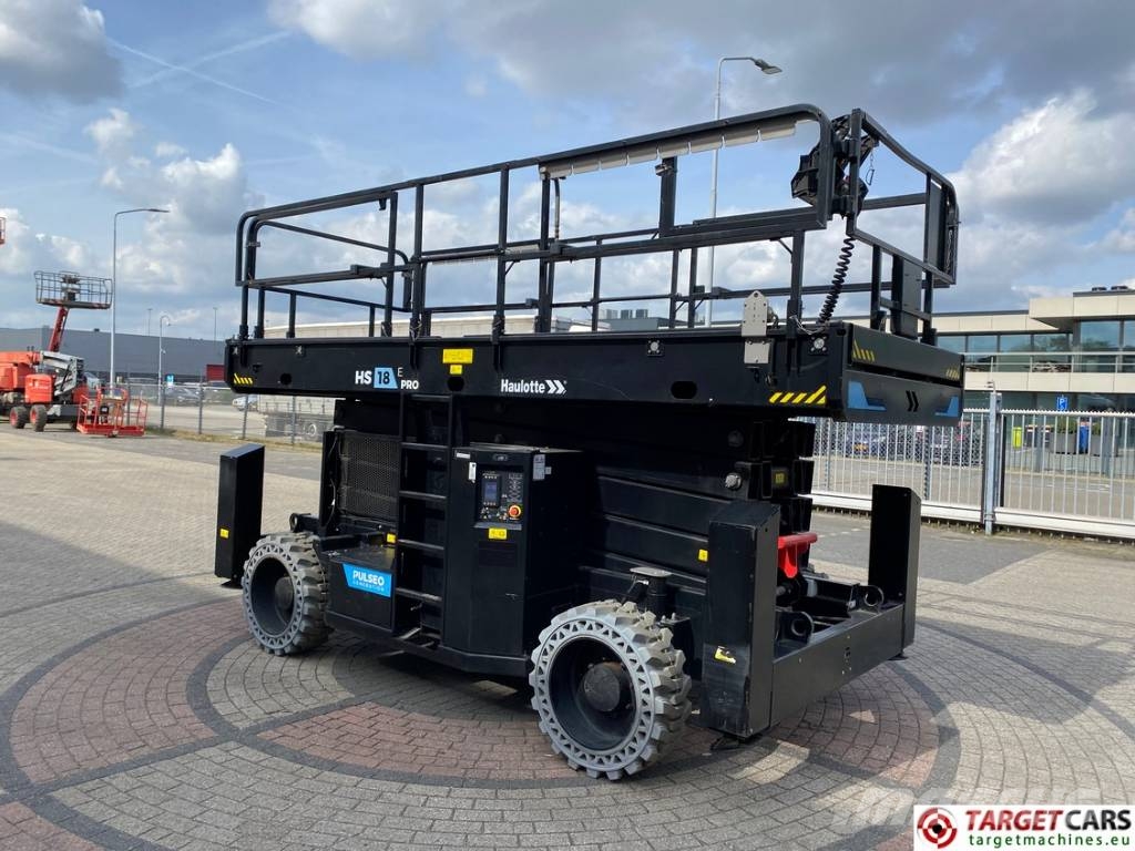 Haulotte HS18E Electric 4x4 Scissor Work Lift 1800cm Škarjaste dvižne ploščadi