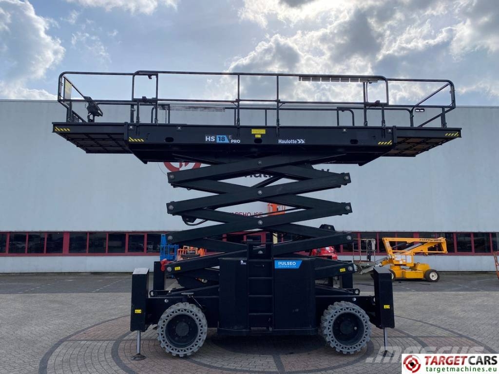 Haulotte HS18E Electric 4x4 Scissor Work Lift 1800cm Škarjaste dvižne ploščadi