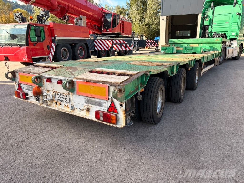 Goldhofer STZ-L3-35 / 3 Axle Semirremolques de góndola rebajada