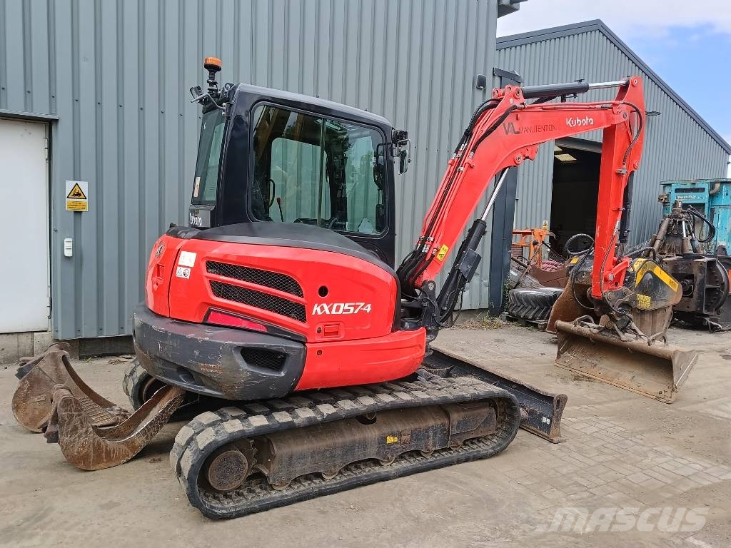 Kubota KX 057-4 5,7 ton mini graver midi excavator bagger Міні-екскаватори < 7т